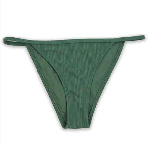 🆕Ris-k Ribbed bikini bottoms in palm